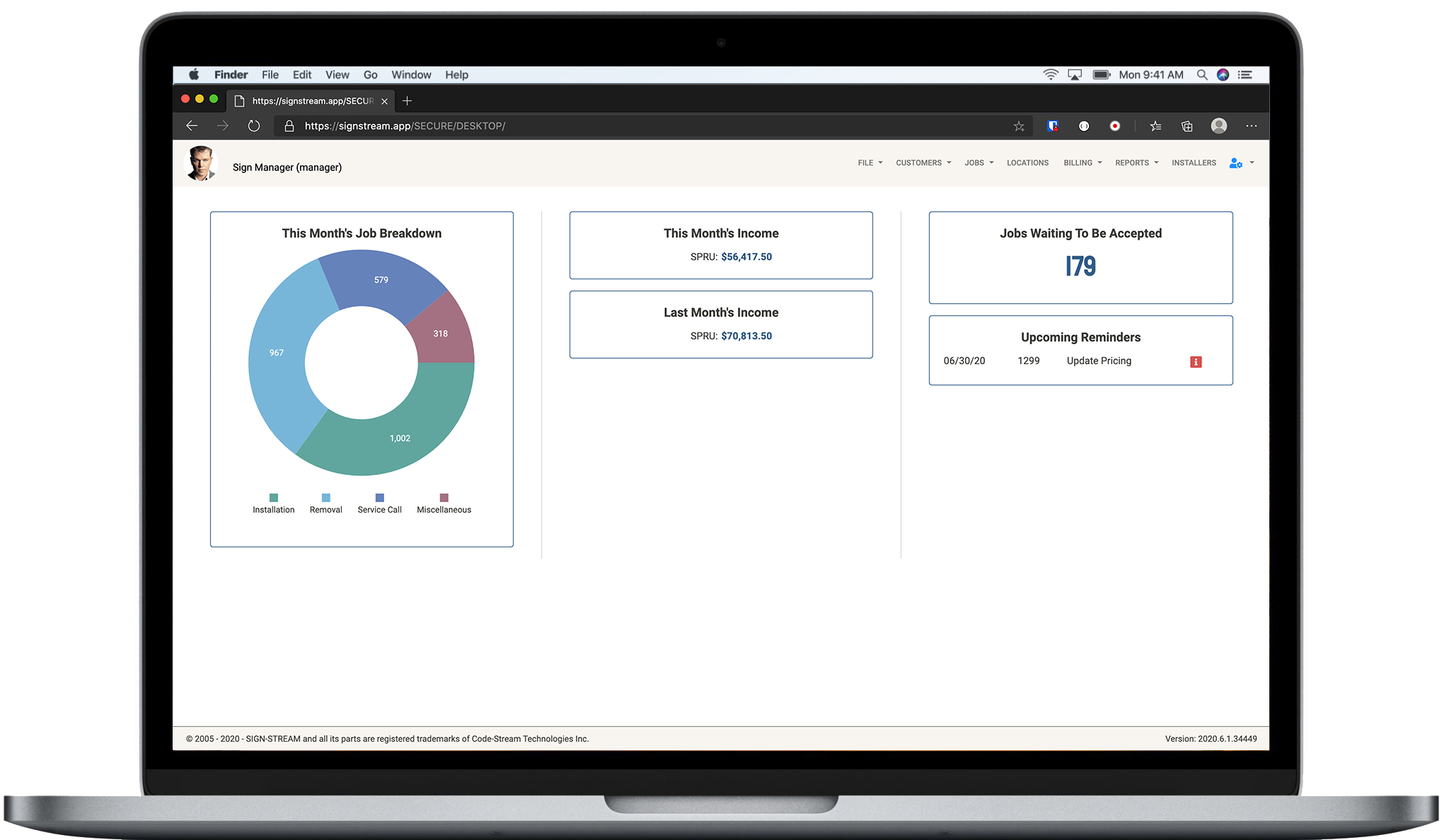 Desktop Dashboard