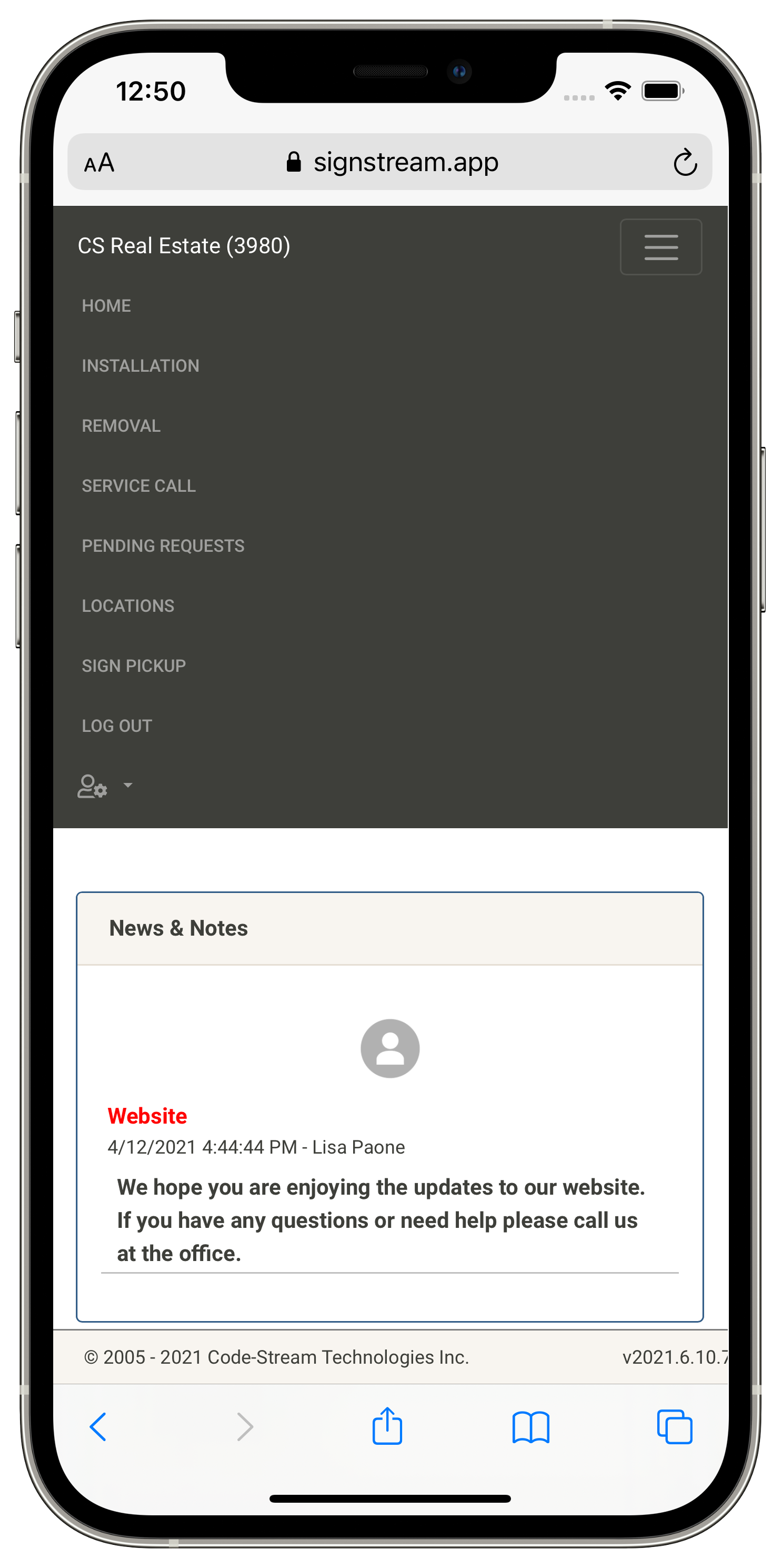 Mobile Navigation